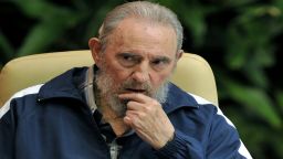 Ex-Cuban leader Fidel Castro, seen here on April 19, 2011, has been largely out of view in the last few months.