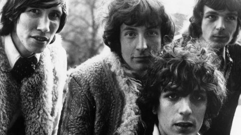 Pink Floyd, then led by Syd Barrett, front, put out its first album in 1967.