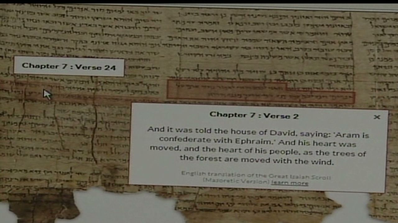 Dead Sea Scrolls go online | CNN