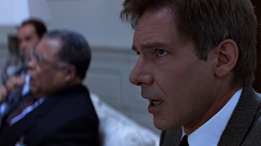 Based on the book of the same name, "<strong>Clear and Present Danger"</strong> features Harrison Ford's Jack Ryan as the CIA deputy director. Ryan soon finds out that members of the CIA aren't to be trusted. 