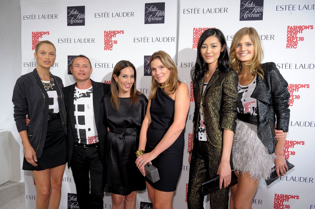 Another first: Liu Wen was is also the first Asian model to become an Estee Lauder spokesperson.