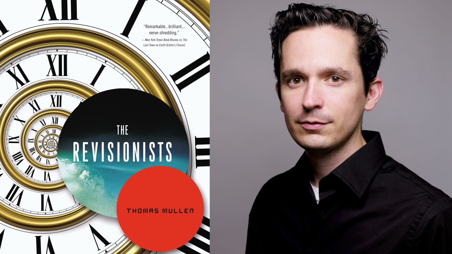 Author Thomas Mullen's new novel, "The Revisionists," is considered to be a time travel thriller.
