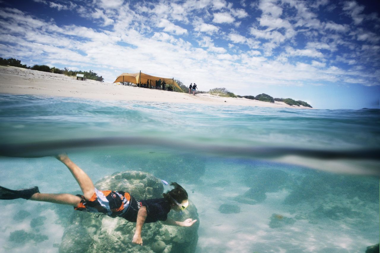 Sea kayaking, snorkeling and guided walks are among the activities included in Sal Salis' rates.