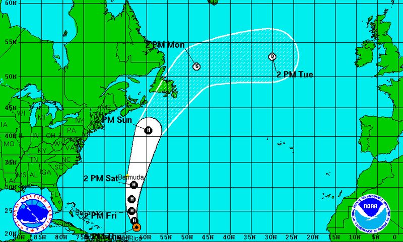 Hurricane Ophelia grows to Category 3 | CNN