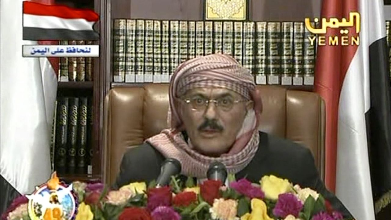 President Ali Abdullah Saleh returned to Yemen after medical treatment in Saudi Arabia.