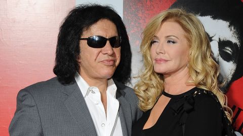 KISS bassist Gene Simmons tied the knot Saturday with his longtime girlfriend, Shannon Tweed.