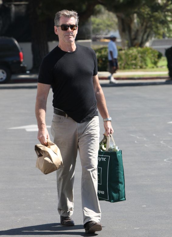 Pierce Brosnan files restraining order against Malibu stalker - Los Angeles  Times