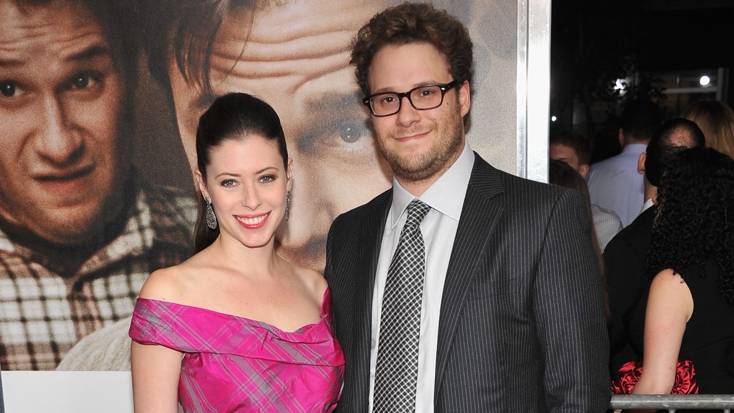 Seth Rogen weds longtime girlfriend, writer Lauren Miller | CNN