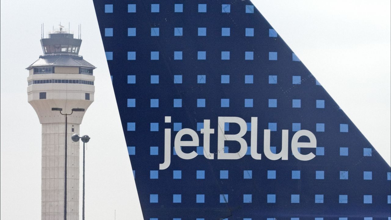 Seven people were hurt aboard a JetBlue Airways flight from Puerto Rico to Boston on Sunday, authorities said.