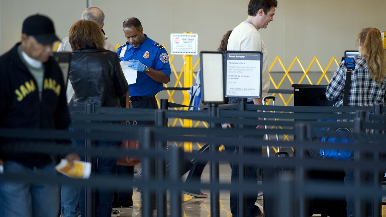 The Transportation Security Administration will begin testing machines to assist travel document checkers early next year.