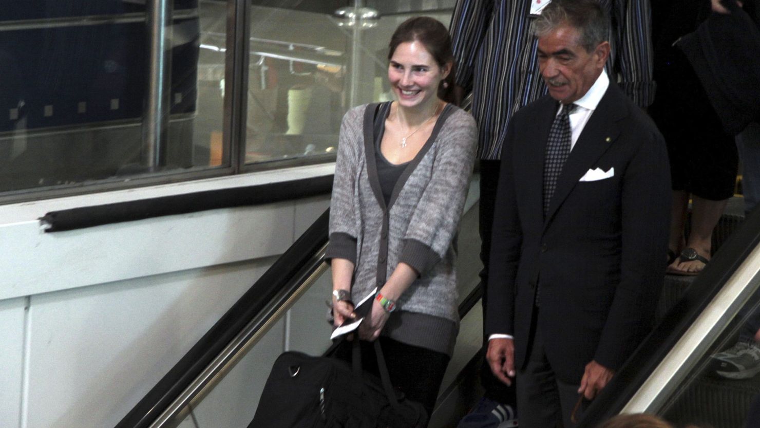 Amanda Knox leaves Italy on Tuesday to head home to the United States.