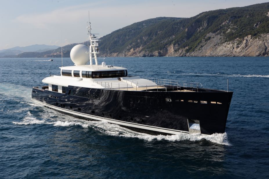 Designed by Philippe Briand, "Galileo G" is a 55-meter superyacht, constructed to ice-class classification guidelines. 
