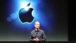 The iPhone 4S unveiling was Tim Cook's first public presentation since being named CEO.