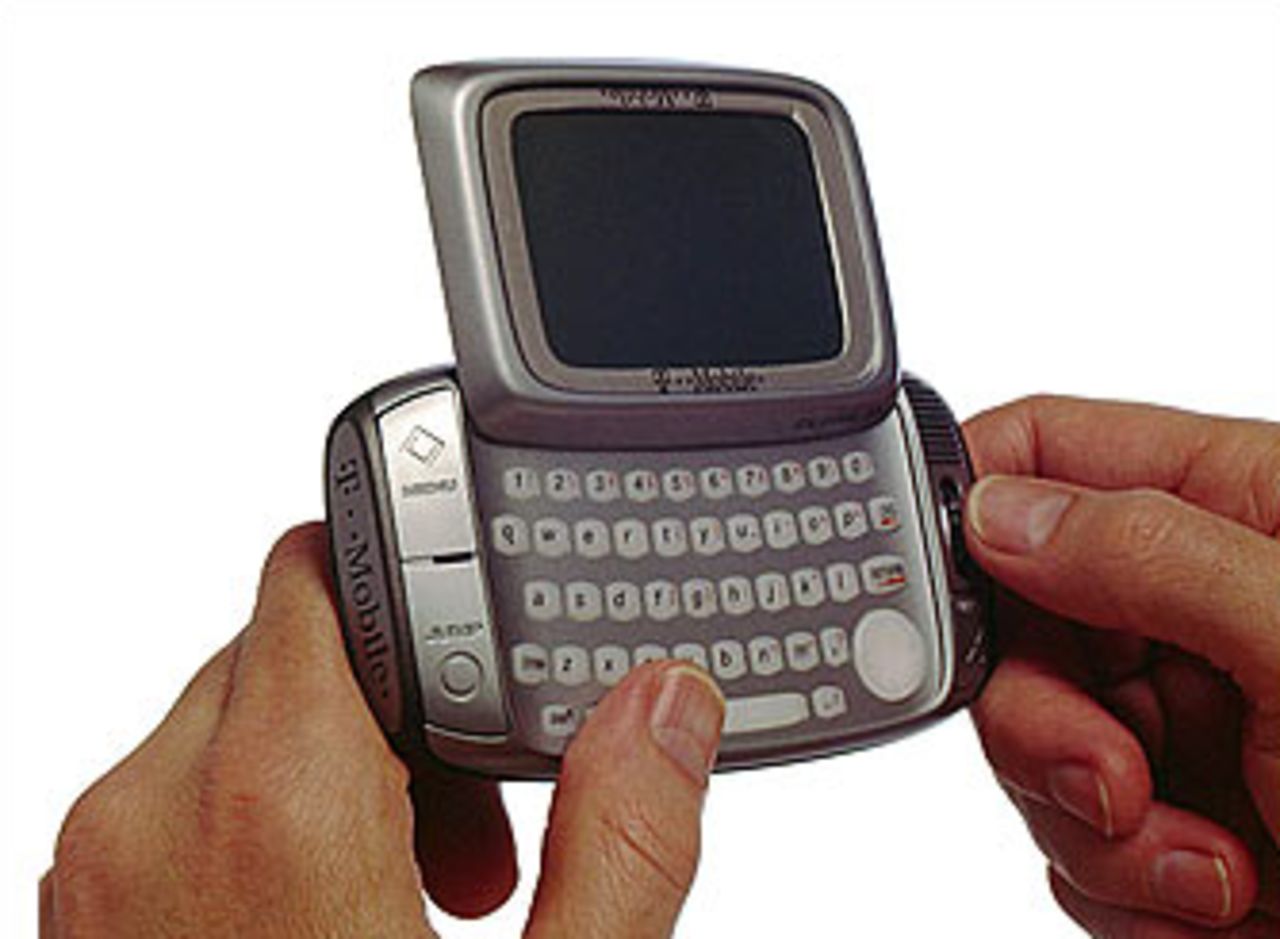 You can blame the <a href="http://wiki.sidekick.com/page/Sidekick+History" target="_blank" target="_blank">Black & White T-Mobile Sidekick</a> for the millennial generation's obsession with text messaging. The phone was basically a two-way pager, allowing messages to be sent back and forth. The phone retailed for $249 and appeared in Jay-Z's music video "Excuse Me Miss." Later versions added a color screen and quickly became a favorite among celebrities and teens. 