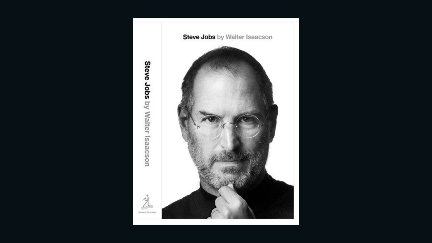 The cover of "Steve Jobs," by Walter Isaacson, to be published later this month by Simon & Schuster.