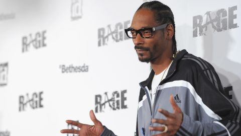 Snoop Dogg  is an outspoken proponent of pot and is known to have a license to use prescription medical marijuana.