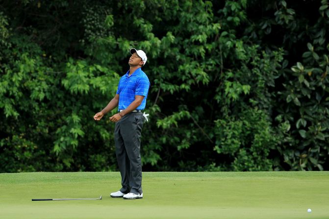 More recently, former world No. 1 Tiger Woods has struggled on the greens as he bids to get back to winning ways.