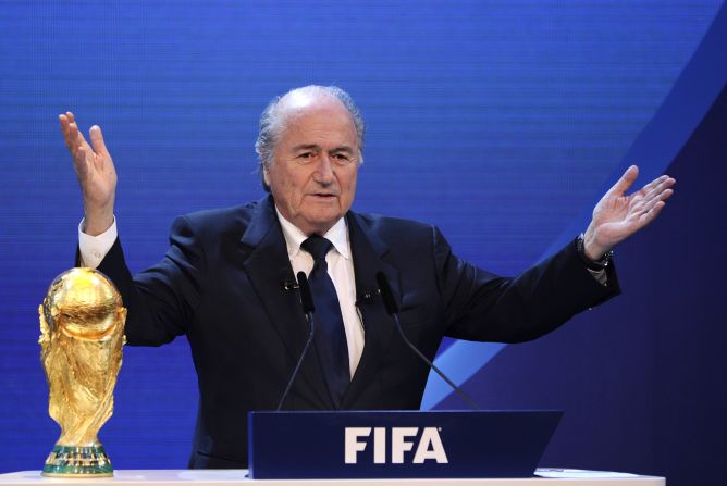 Despite a last minute attempt by the English FA to postpone the vote -- a proposal which garnered just 17 out of the available 208 votes --<a > Blatter is re-elected </a>for a fourth term as president of FIFA at the 61st FIFA Congress at Hallenstadion in Zurich. He vows to learn from past mistakes and undertake a reform agenda.