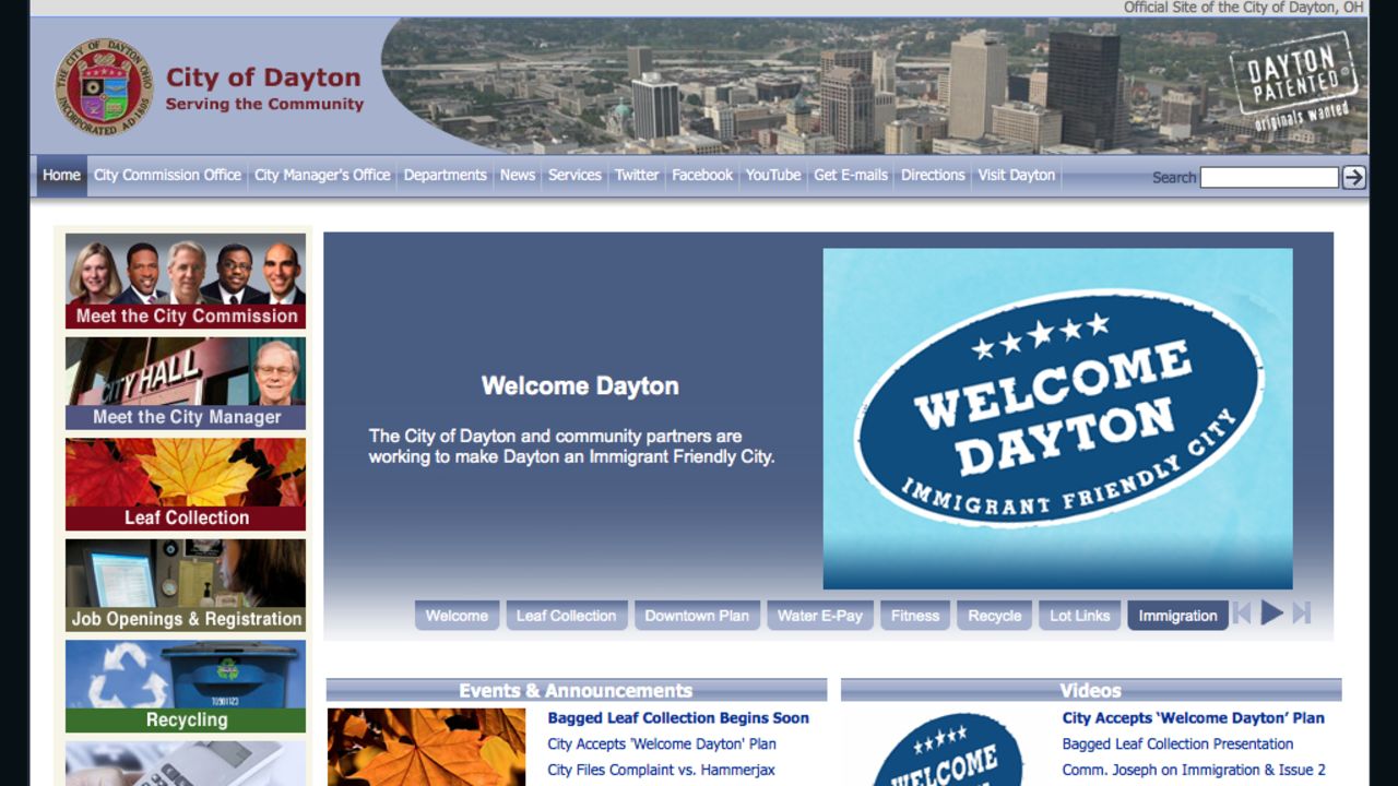 The city of Dayton, Ohio, wants to become the friendliest place for immigrants and implemented "Welcome Dayton" this week.