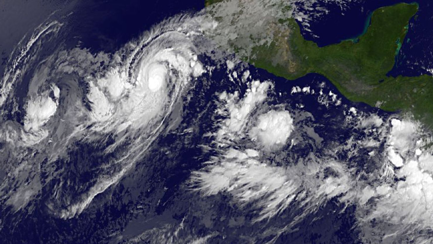 Hurricane Jova is moving slowly toward western Mexico. Forecasters say it could become a major hurricane by Monday.