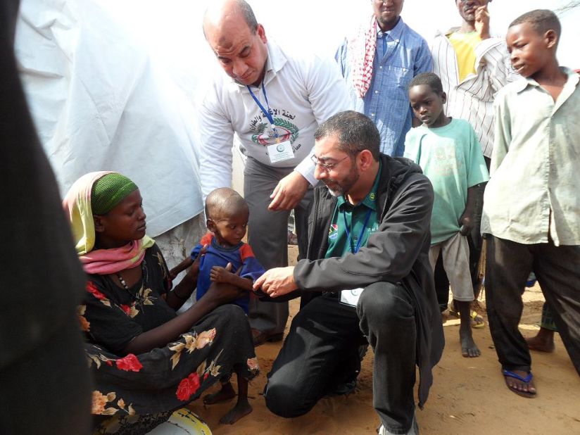 Sooliman and his team has so far traveled to famine-stricken Somalia twice to deliver not only food but also bring medical expertise and equipment.