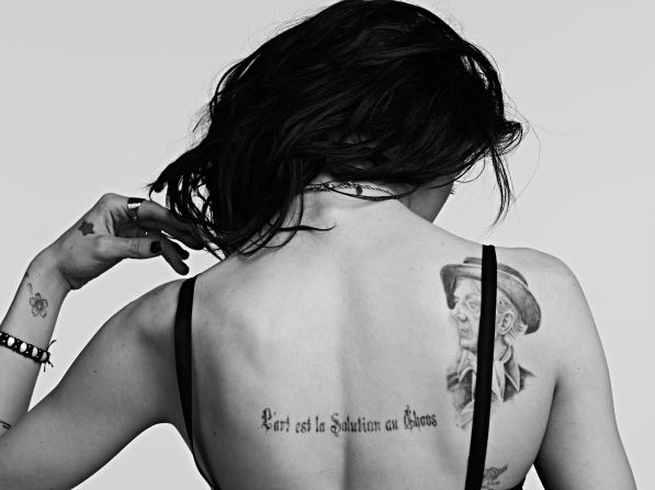 Daughter of Courtney Love, Frances Bean Cobain, Los Angeles 2010