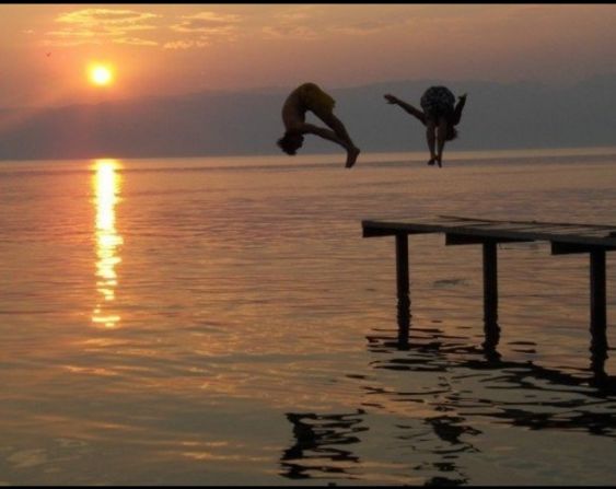 Igor Arsovski shot this photo at Lake Ohrid in order to show friends back in his adopted home of Canada why he "always goes back to Macedonia."