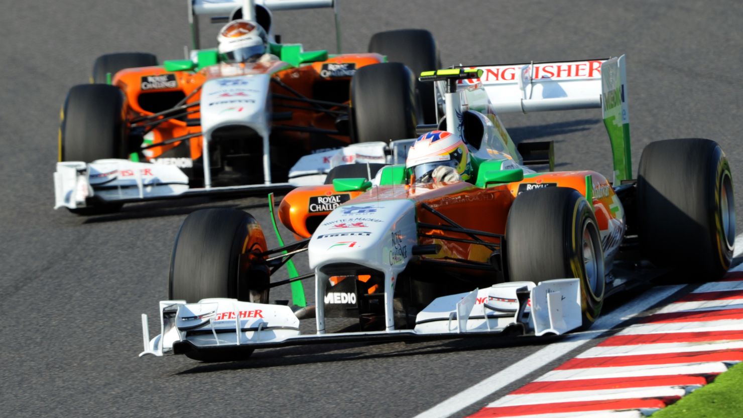 Force India became the Asian country's first Formula One team when they made their debut in 2008.