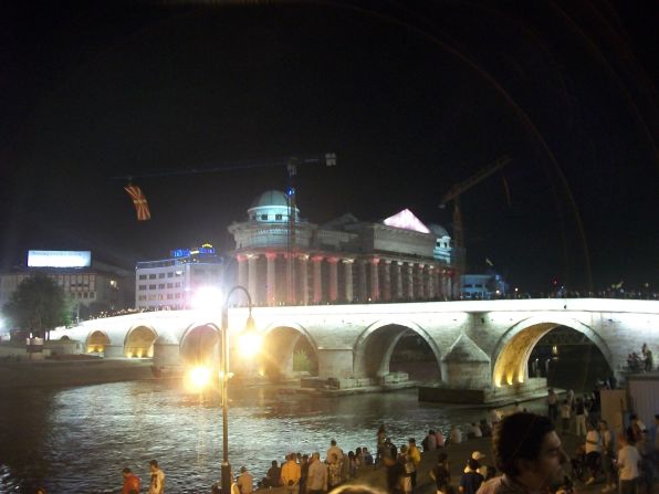 This Ottoman era bridge plays an important role in connecting "the old and the new of Skopje," says iReporter Goran Andev. Built between 1451 and 1469, the historic structure links central Skopje to the city's Old Bazaar area.