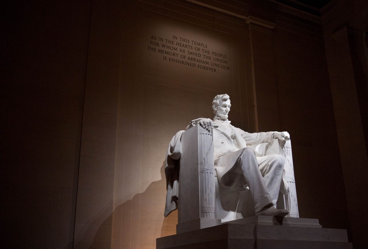 The Rev. Martin Luther King Jr. delivered his "I Have a Dream" speech from the steps of the Lincoln Memorial in 1963. Daniel French was responsible for the imposing sculpture of Lincoln.