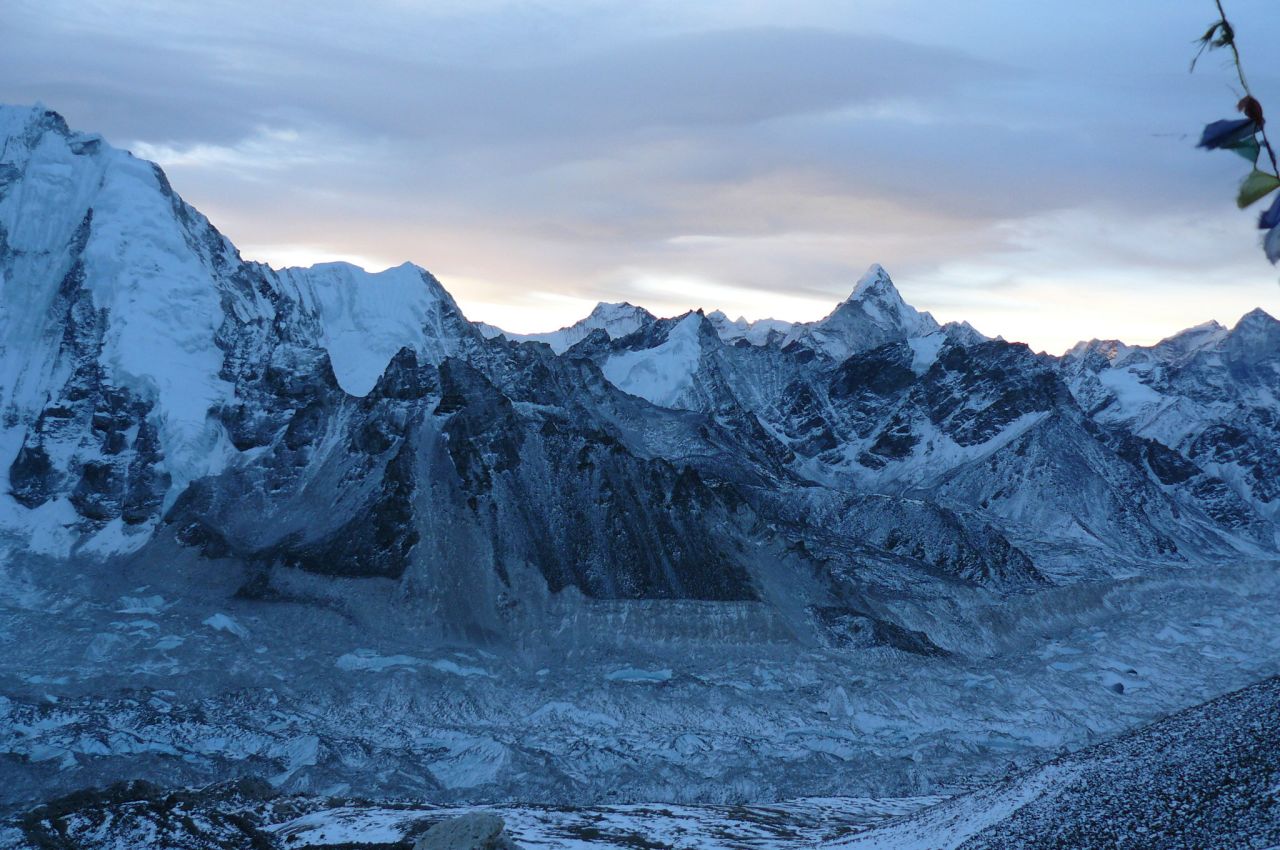 "This photo was taken on a dawn hike up to Kala Patthar, towards the end of a two-week trek from Lukla to Everest Base Camp. It is about minus 30 degrees Celsius without taking into consideration the wind chill. A truly spectacular region - I can't wait to go back," says iReporter Ruth Stewart.