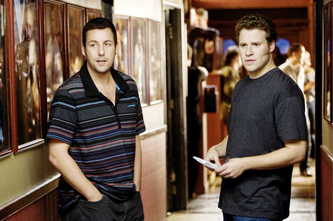 Adam Sandler and Seth Rogen in "Funny People." 