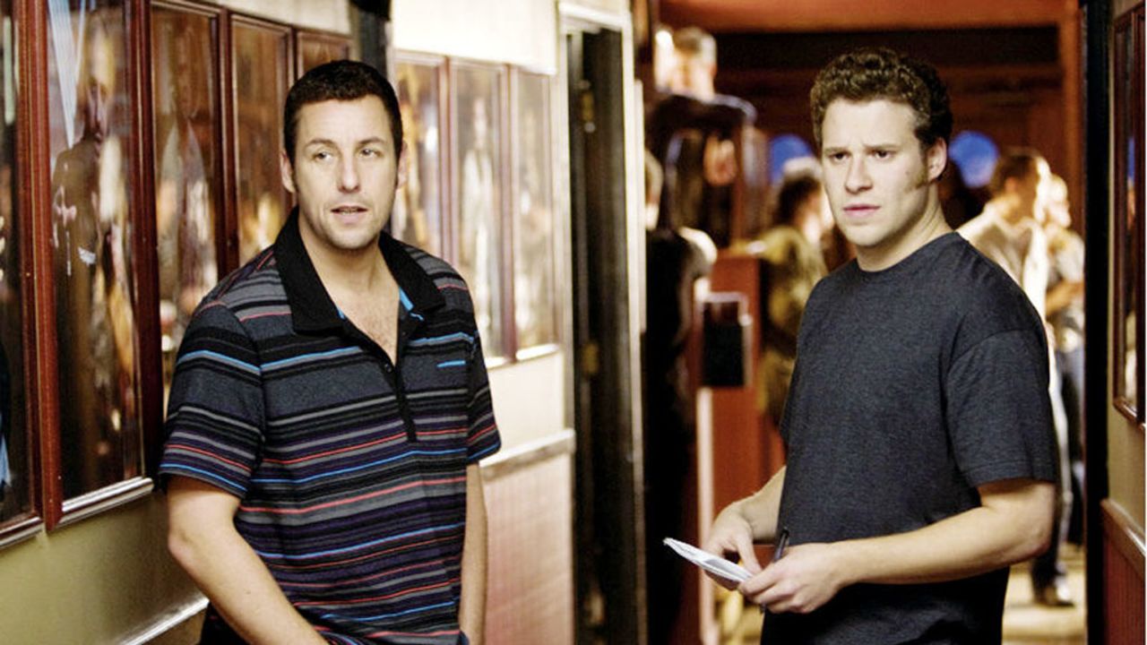 Adam Sandler and Seth Rogen in "Funny People." 