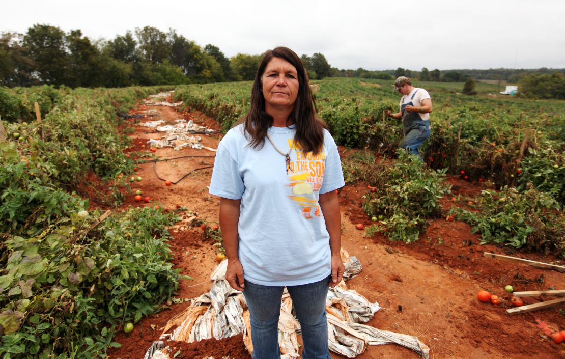 Many of the workers at Ellen Jenkins' farm on Chandler Mountain fled the state after the signing of the new law. 