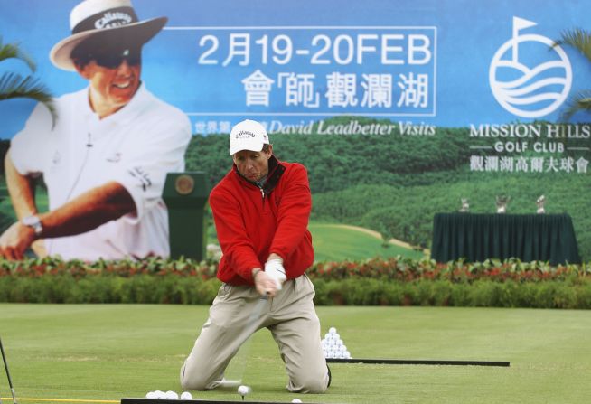 David Leadbetter is recognized as one of the world's leading golf instructors, and has worked with stars such as Nick Faldo, Nick Price, Ernie Els and Greg Norman.