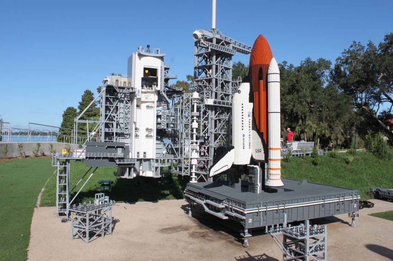 Kennedy Space Center also gets the Lego treatment.