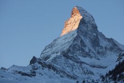 The Matterhorn is among the most recognizable peaks in Europe.