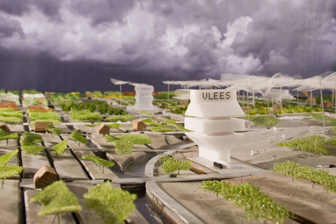 The park is also designed to be a recreational space, with customers invited to casually walk or cycle around the different climate zones. 