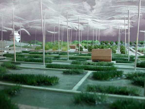 Warmth-accumulating snake walls and more contemporary solutions such as insulating water spray 'roofs' and geothermal heating would create the necessary climate to grow whatever food was demanded in the urban environment.