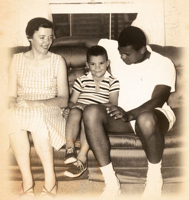 Interracial couple in 1950s bravery, faith and turning the other cheek picture pic