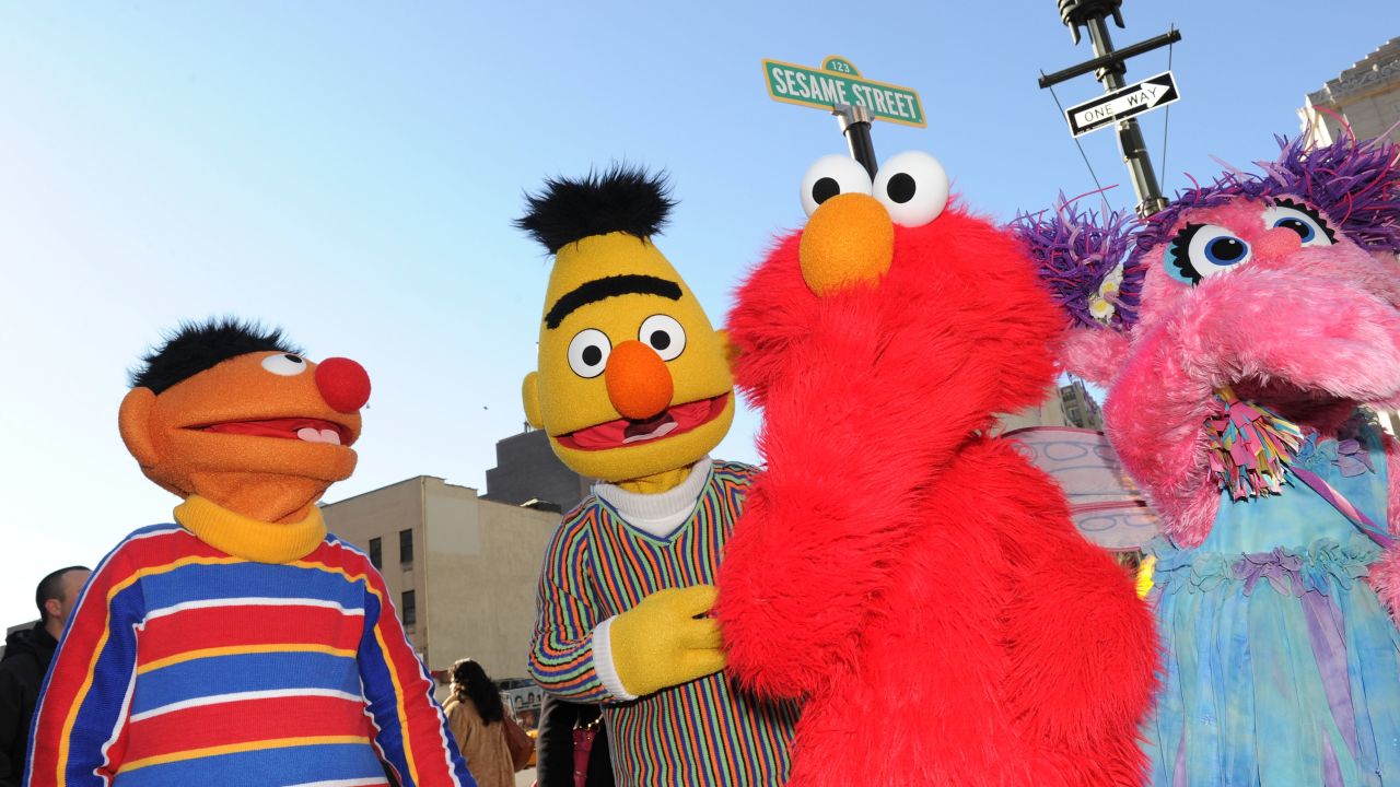 Hackers commandeered the YouTube page of the "Sesame Street" children's show Sunday, adding pornographic videos.