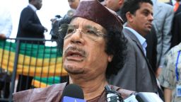 gadhafi speaks press