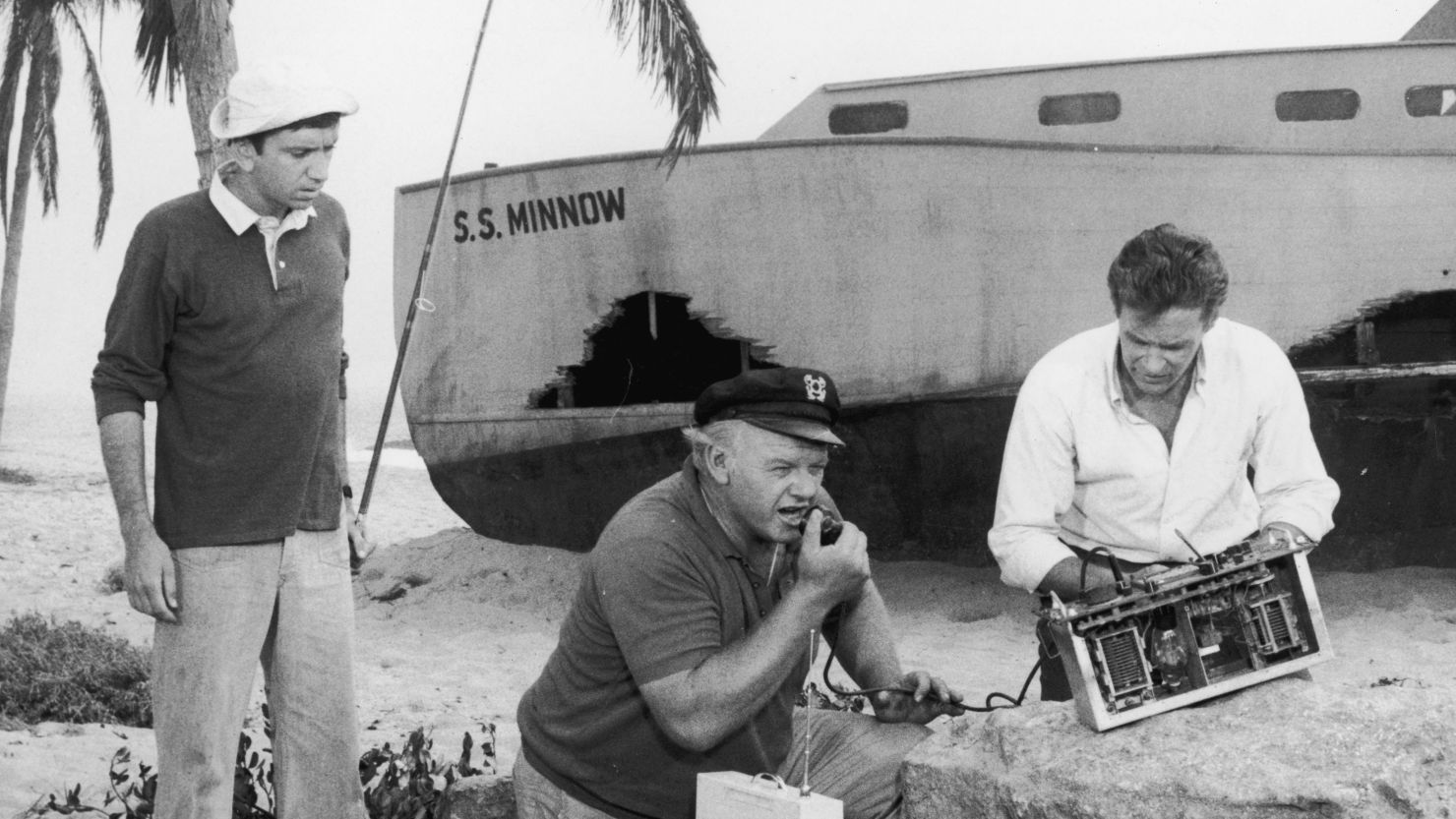 Castaways on Gilligan's Island attempt to use a homemade CB radio to contact civilization after being shipwrecked. 