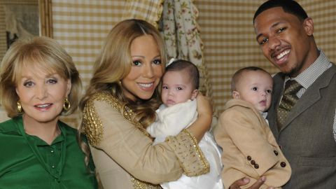"We look identical and we have the identical smile," Mariah Carey said about her son Moroccan.