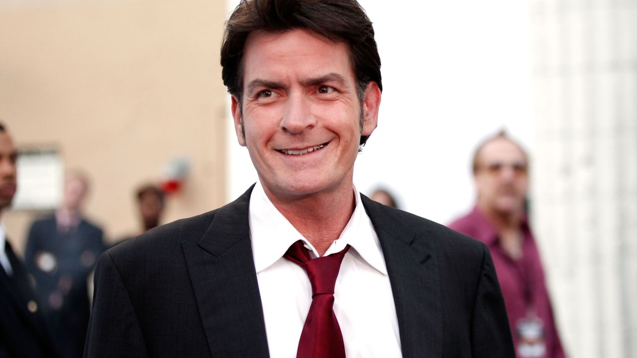 "Everything is a lot more mellow and focused and much more rooted in reality," Charlie Sheen says