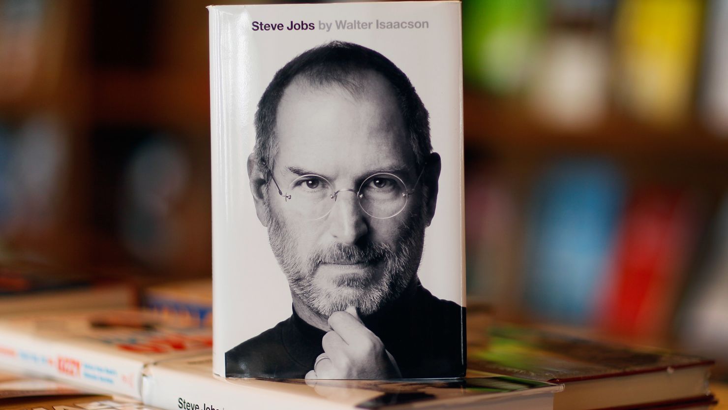"Steve Jobs," an eagerly awaited biography of the late Apple-co-founder, went on sale Monday.
