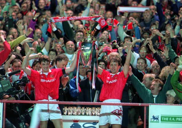 When Steve Bruce headed home a dramatic winner for United against Sheffield Wednesday, at the culmination of the 1992-93 season, Ferguson and his assistant Brian Kidd leaped onto the Old Trafford turf in hysterical celebration. A first title in 26 years was all but assured and nine years of hard work had come to fruition.
