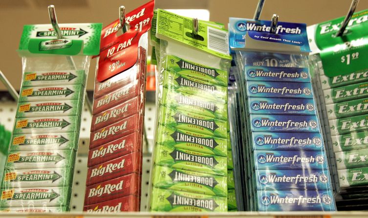 Ferguson has been in charge of over 2,000 games as United manager, and it's a rare sight to see him in the dugout without a piece of chewing gum in his mouth. Somewhere in Manchester there's a newsagent who lives off the great man's habit.