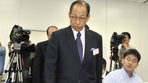 Ex-Olympus Chairman Tsuyoshi Kikukawa, who promoted Woodford to company president in April.