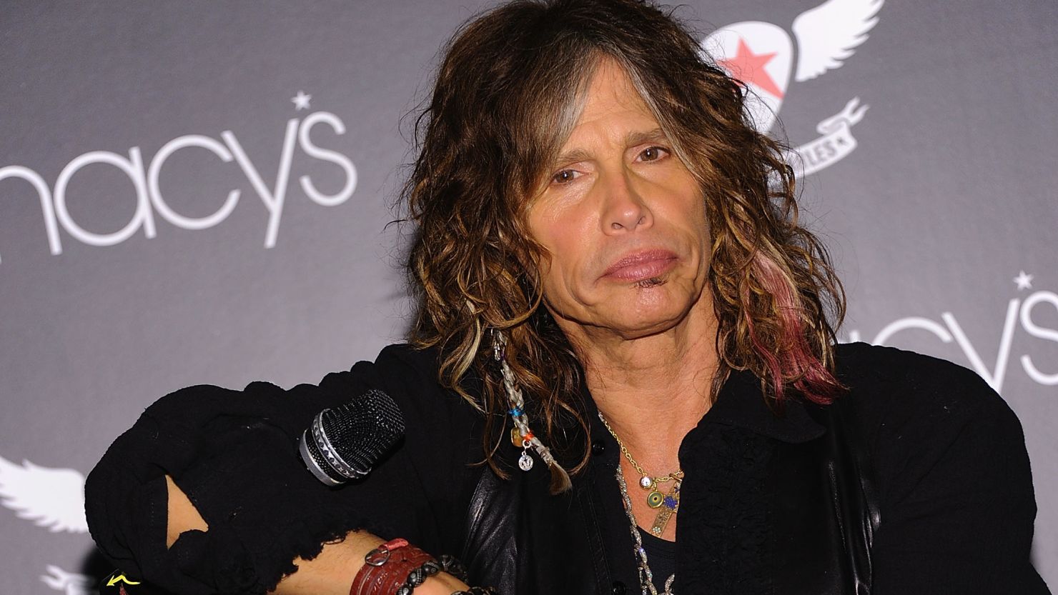 "I started to get sick, and I just fell on my face," Steven Tyler said. "I just passed out."